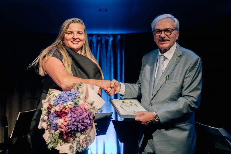 06 – Ivana Fára, vedoucí vítězného právního týmu TESCO, a František Chaloupecký